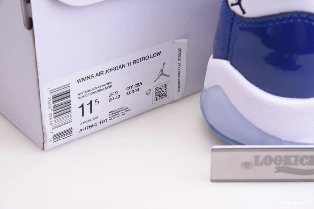 Concord Low Air 11 Jordan Retro AH7860-100 White 0809